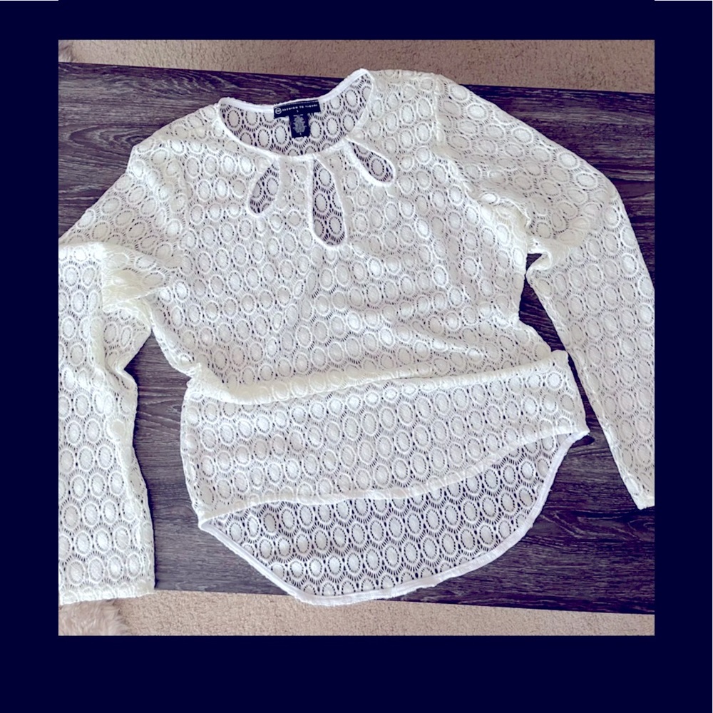 Fashion to Figure Size 1 nwot white/off white lace